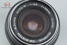 F/3.5 Camera Lenses Olympus Zuiko 28mm Focal for sale | eBay