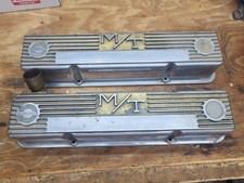 Mt Vintage 3276000 Sb Chevy Valve Custom Vent. Finned Pair Suman Race Engine