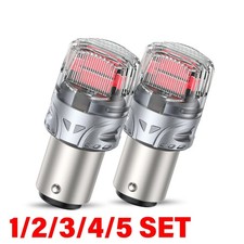 1157 Led Bulb Red Bay15d 7528 2057 Super Bright Rear Brake Tail Light Brs 1-5set 1157 Led Bulb Red Bay15d 7528 2057 Super Bright Rear Brake Tail Light Brs 1-5set