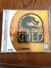 Mortal Kombat Gold (Sega Dreamcast, 1999) Complete w/Manual - CIB - Tested