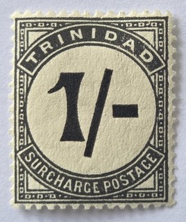 TRINIDAD CLASSICS 1923 M'SCRIPT SUPERB. Lightly Mounted Mint. €100. SGD25.