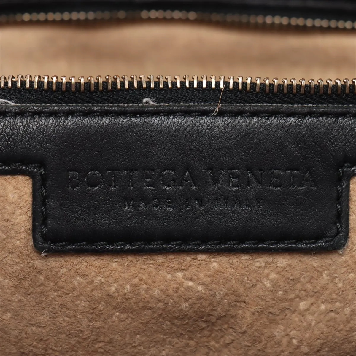 Bottega Veneta Intrecciato Hobo Leather Shoulder bag Black 115654 thumbnail 9