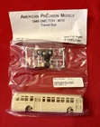 HO Scale APM 1949 GMC TDH-4510 City Transit Bus Kit - American Precision Models