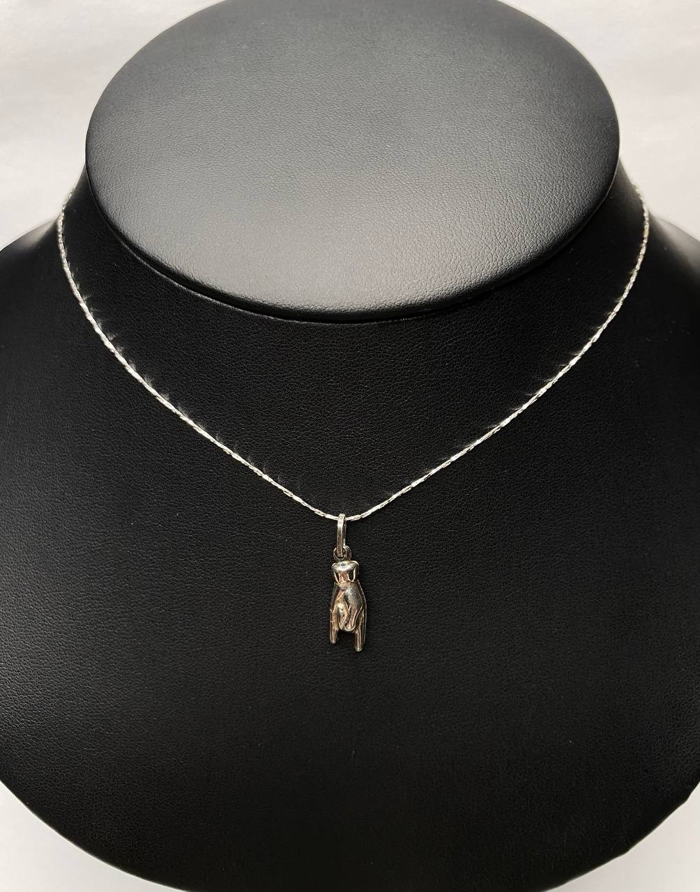 Solid 925 Silver Pendant Devil's Horns Rock Jewel… - image 3