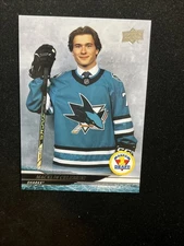 24-25 UD Metal Universe Hockey RC Round 1 Draft 743 Macklin Celebrini