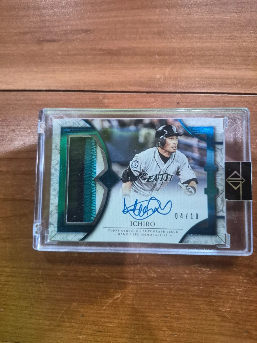 Ichiro Suzuki Seattle Mariners Baseball Autographed Sports Trading
