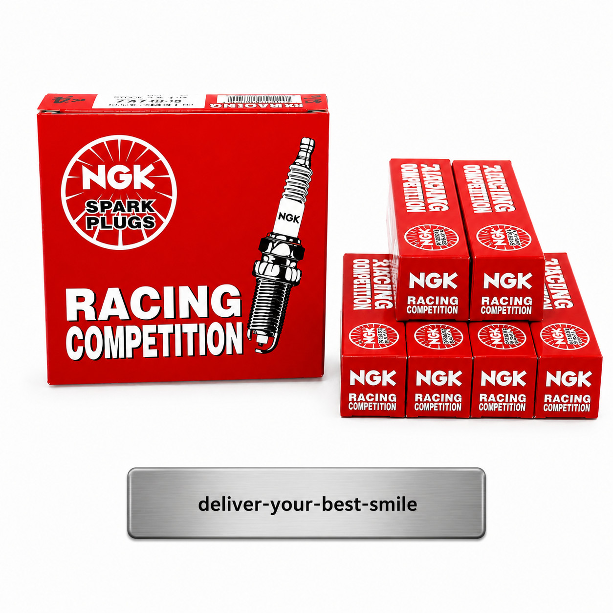 Set of 6 NGK R7433-9 Racing Iridium Spark Plug Heat Range 9 Made in Japan New