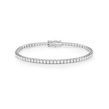 Bracciale tennis Damiani Veramore 20086491 Bracelet Oro Bianco Diamanti 2,52 ct