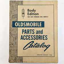 Oldsmobile 1949-1965 Parts Accessories Catalog Body Edition Gm