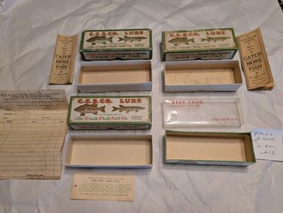 Creek Chub Box Lot Creek Chub Bait Lures Garrett Indiana Heddon Lures