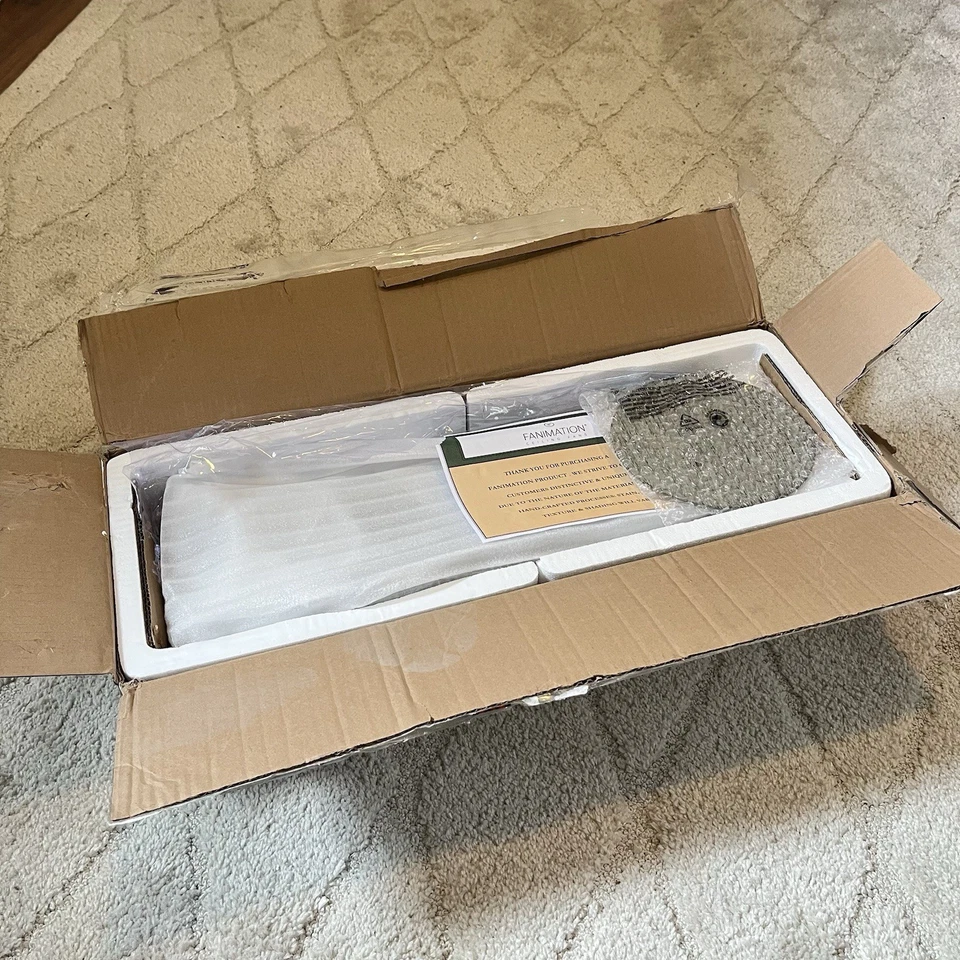 Fanimation TriAire 44" Blade Set of 3, Weathered Wood - BPW8514-44WEW - Image 3 of 4