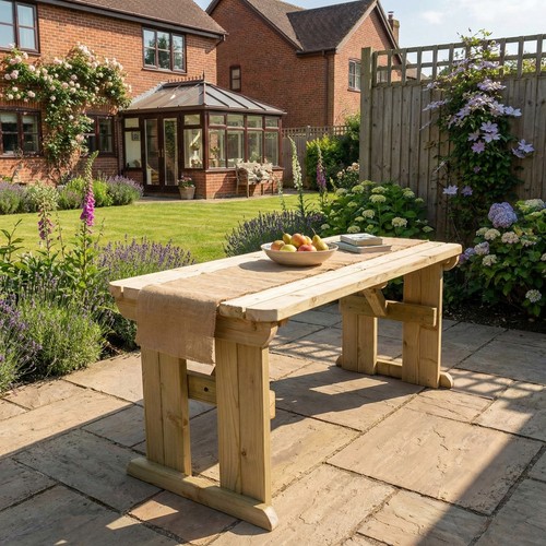 Picnic Table Garden Bench