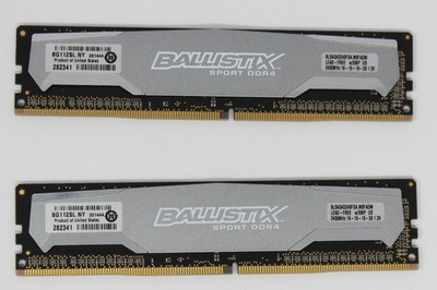 Crucial Ballistix Sport 8 GB (2x4GB) BLS4G4D240FSA DDR4-2400 RAM (#15918)