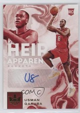 2021-22 Panini Court Kings Heir Apparent 27/199 Usman Garuba #HA-UGR Auto 0jr6