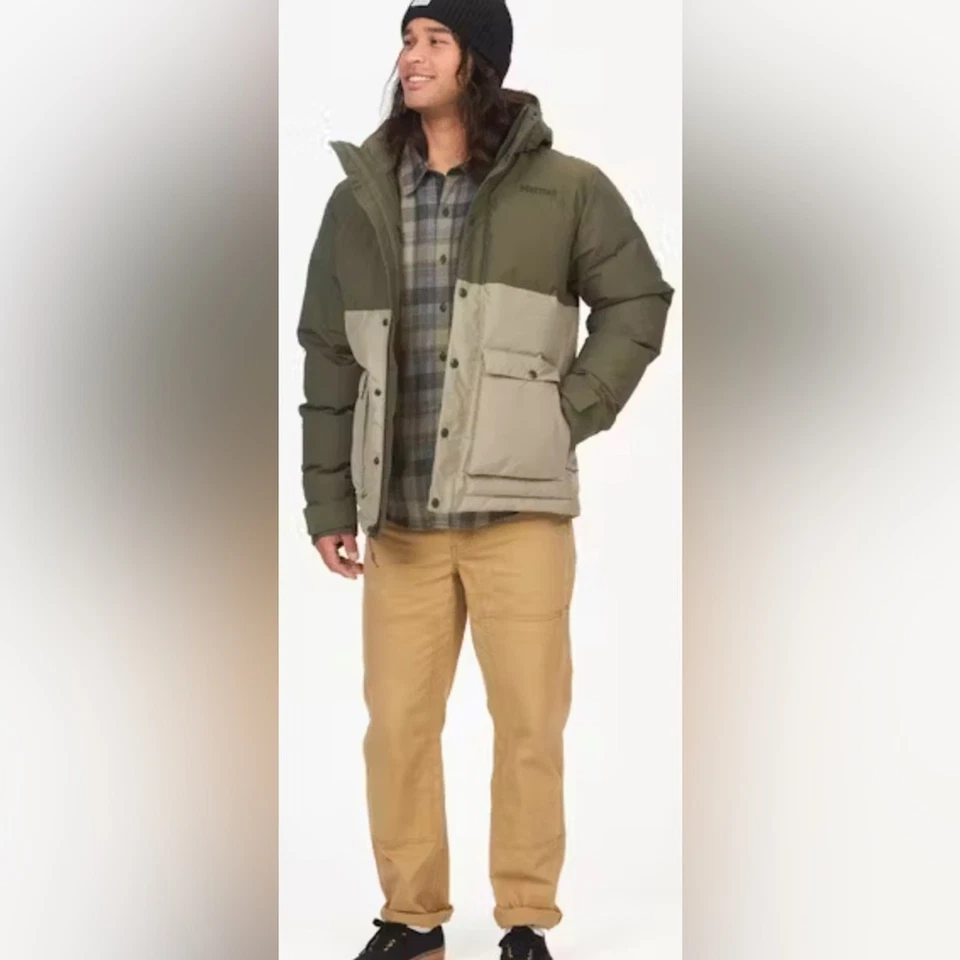 Chaqueta grande Marmot Fordham para hombre color Nori/Vetiver - tipo de ajuste: ajuste regular Foto 4 de 4