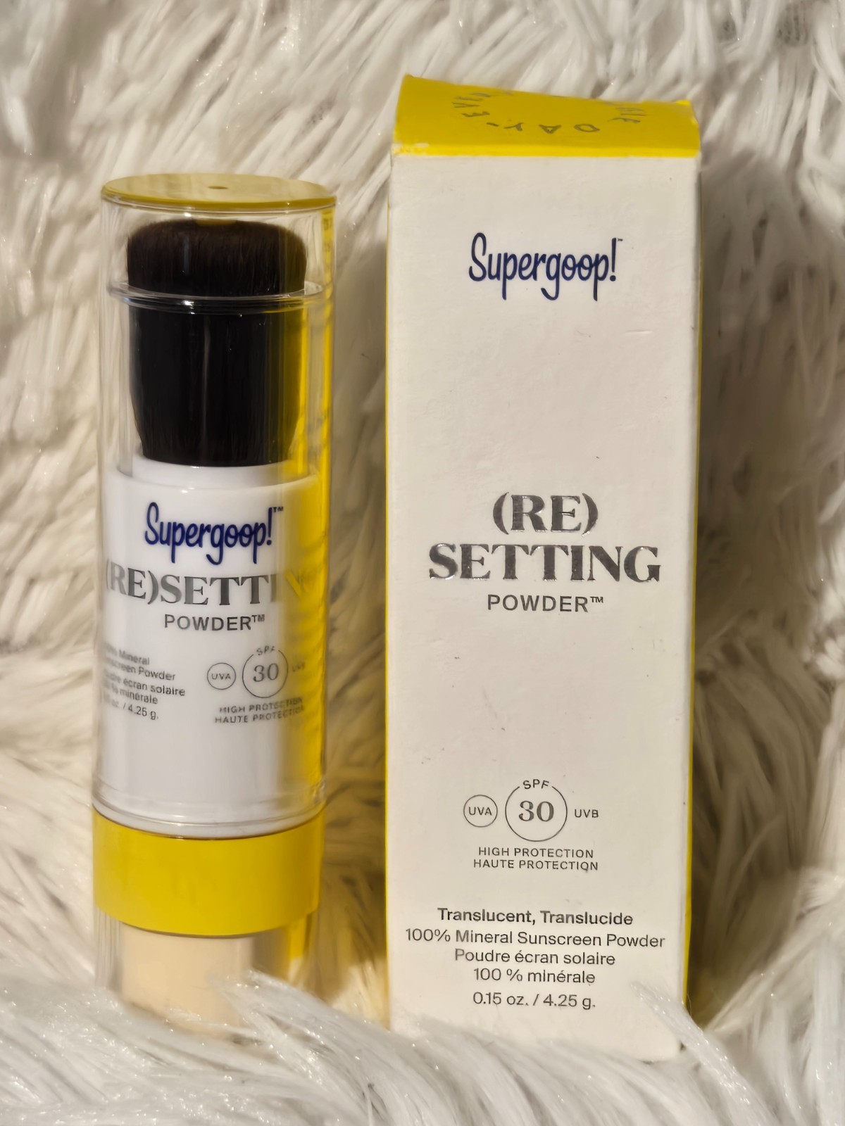 Supergoop! (RE) SETTING Powder SPF30 4.25g Translucent Exp 10/2027