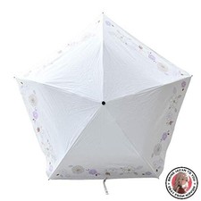NEW Sanrio Flower Folding Umbrella 5-Rib Hello Kitty FU-555 Size: 90cm Diameter