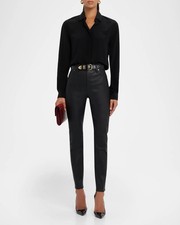 Ralph Lauren Lambskin Slim Pant Size: 4 Retail: 1098