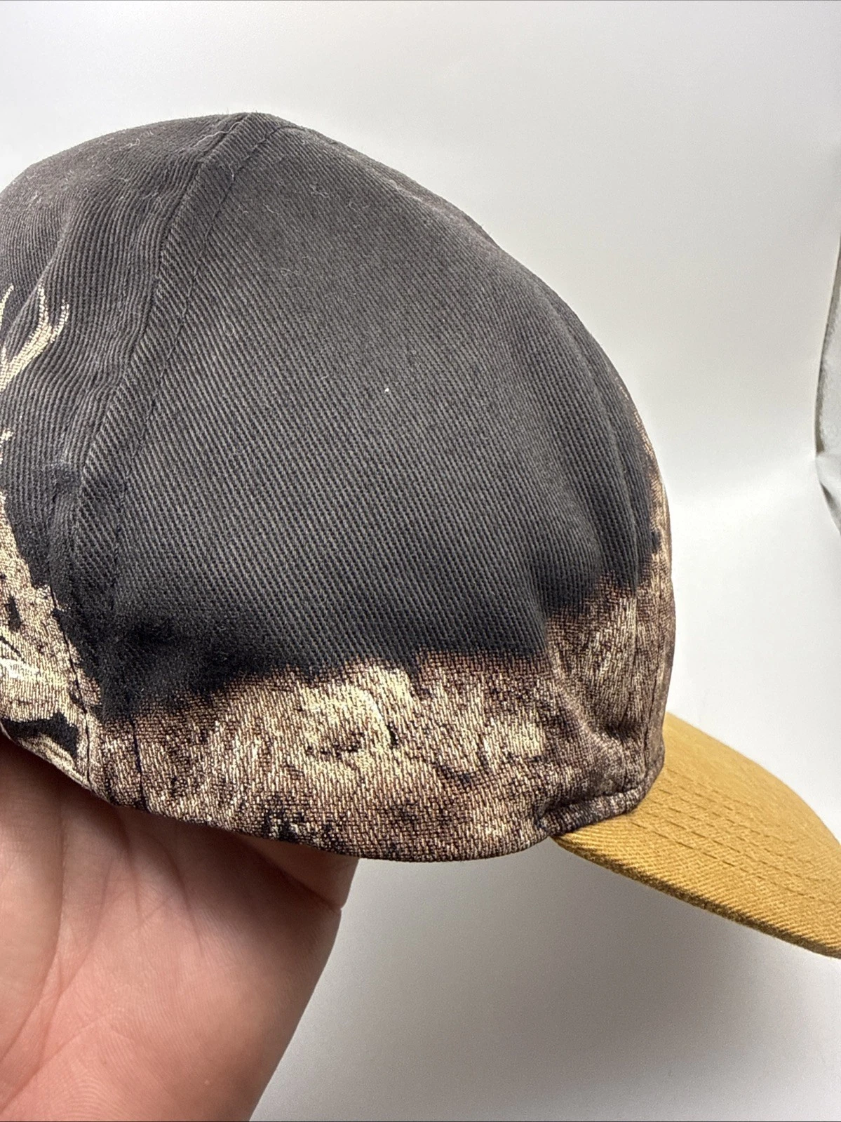 Vintage Buckmasters Embroidered Logo AOP Wraparound Print Hat Adjustable Cap