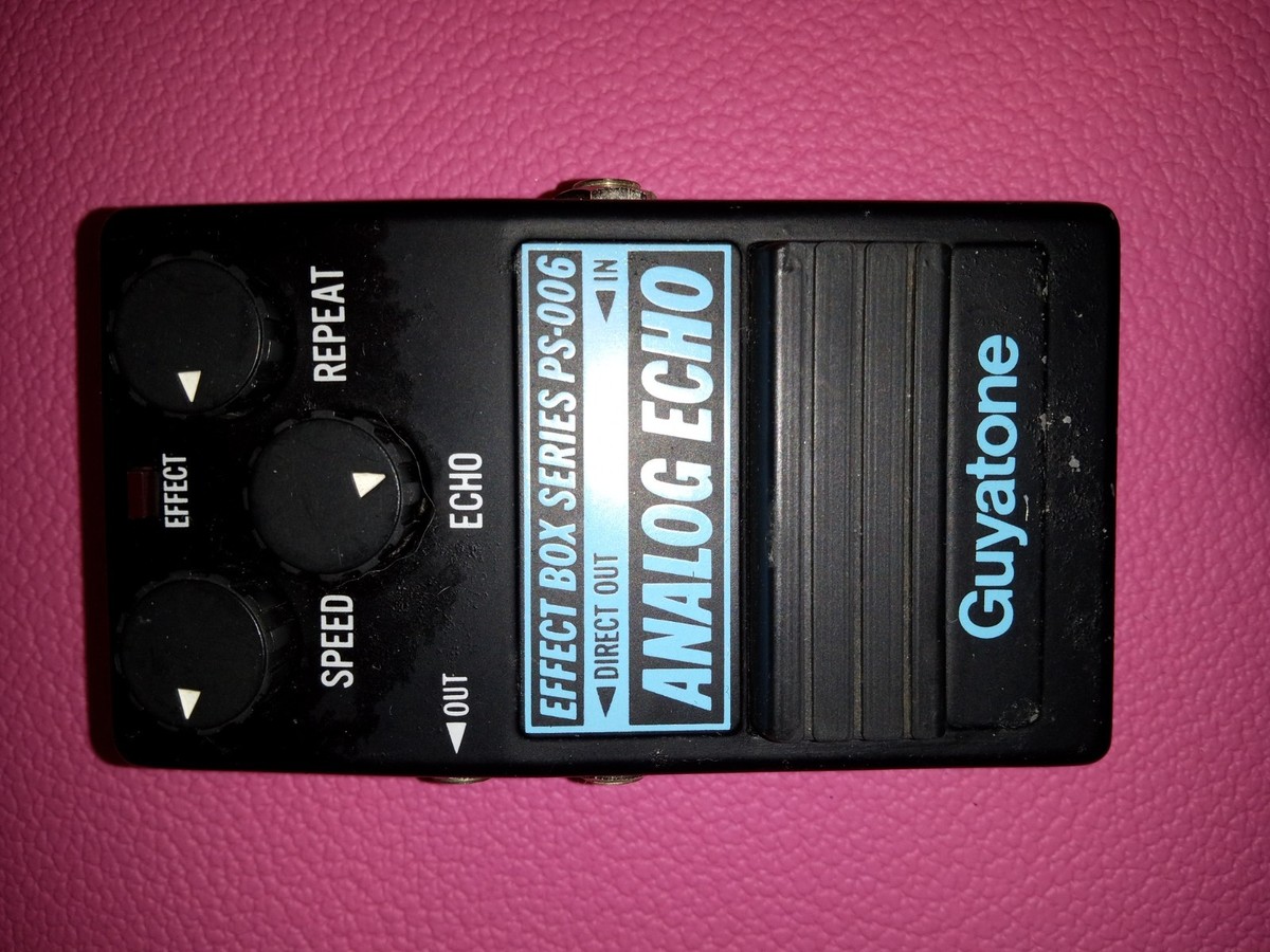Guyatone PS-006 Analog Echo アナログディレイ Guyatone PS-006 Analog Echo Delay Pedal Vintage mij made in Japan