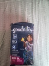 Girls S/M Goodnites 12 count