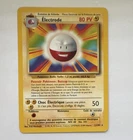 WOTC Electrode 21/102 Base Set Pokemon TCG Regular Rare 1999 French 80 HP