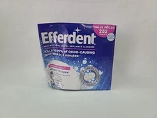 Efferdent Denture Cleanser Tablets, Complete Clean, 252 Count - WORN BOX