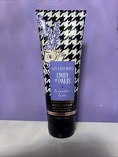 Bath Body Works X Emily In Paris Lavender Luxe Full Size Body Cream