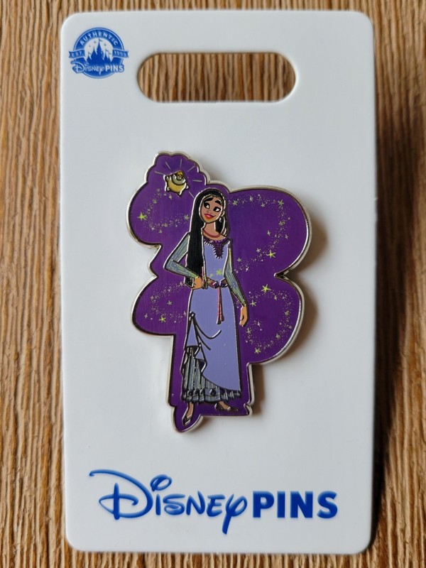 Disney Parks Wish Asha & Star Enamel Pin NEW on Card