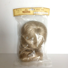 NOS Tallina's Doll Wig Style 310 Size 12 Light Blond, New Old Stock