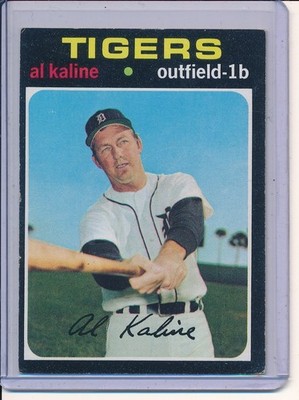 1971 Topps Al Kaline #180 HOF DETROIT TIGERS SET BREAK EX