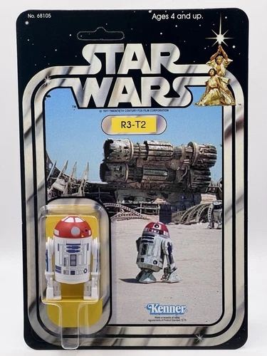 R3-T2 Droid Vintage Kenner-Style Star Wars STAN SOLO New On Card