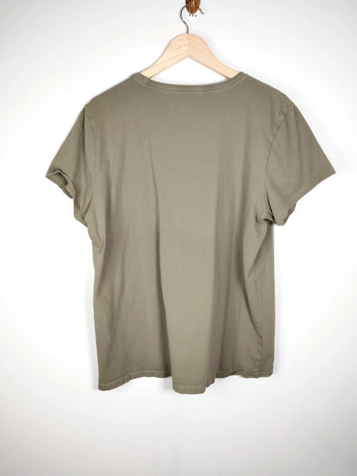 Life Is Good Crusher 女式橄榄花卉花园图案 T 恤学院风 Artsy XXL — 第 3/4 张图片