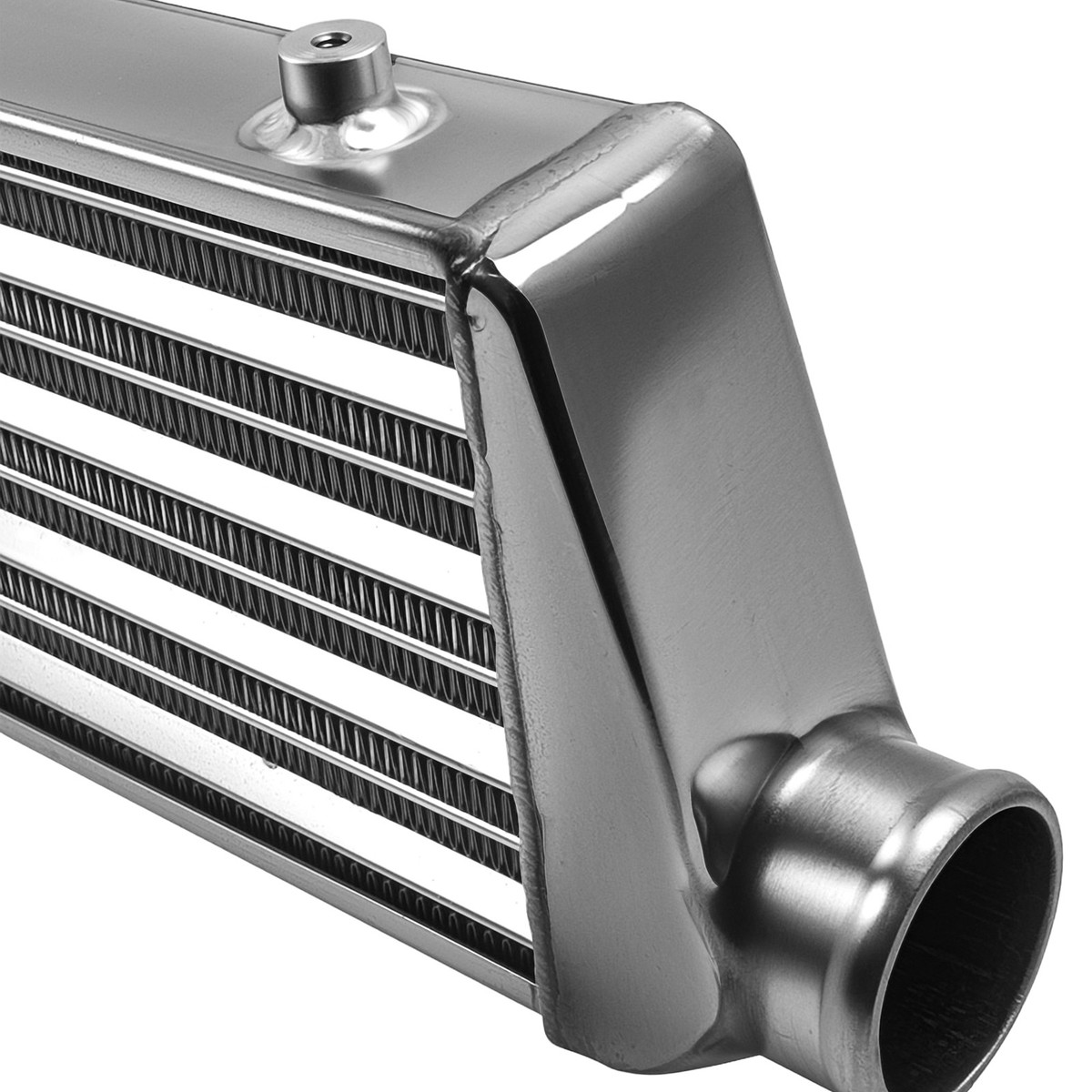 2.5" 64mm Alumnum Unversal Ntercooler Turbo Ppng Ppe Kt Blue - View #5