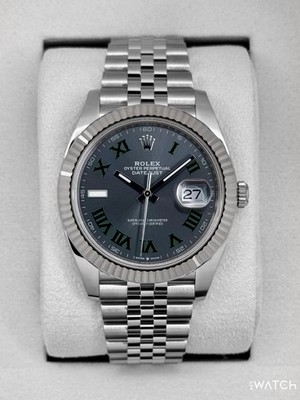 NEW 2026 Rolex Datejust 41mm 126334 Jubilee Wimbledon Dial