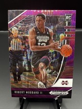 Robert Woodard II RC 2020 Panini Prizm Draft Picks Purple Wave #63 - Kings