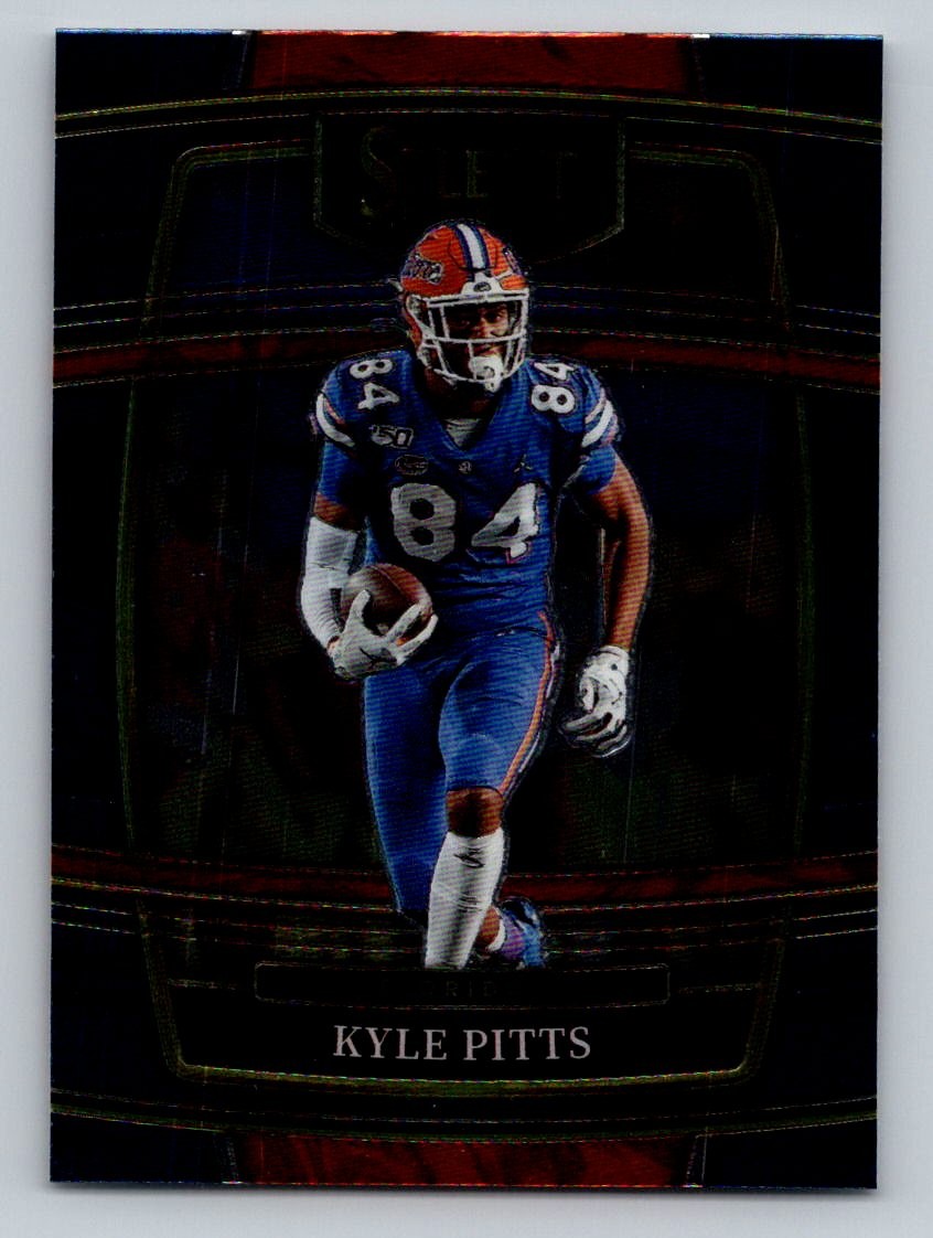 2022 Panini Select Draft Picks #81 Kyle Pitts Blue (Retail Base)