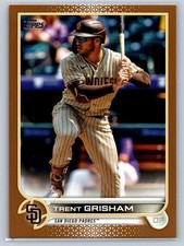 2022 Topps Series 2 Gold Border #440 Trent Grisham San Diego Padres 1396/2022