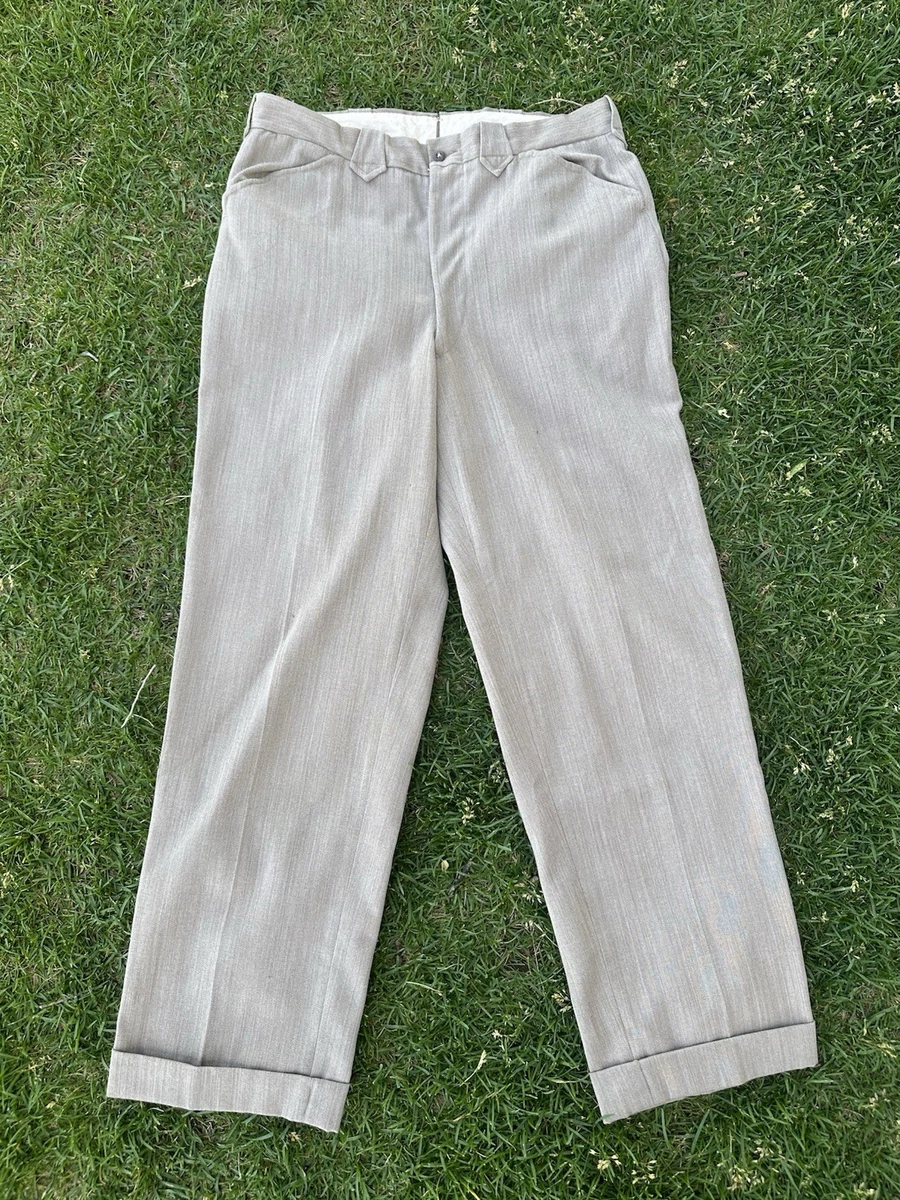 Gabardine Vintage Pants for Men for sale - eBay