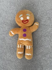 Official Dreamwork Shrek Adventure Gingy Plush Teddy Toy Very Good Condition