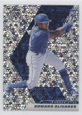 2021 Panini Mosaic Rookie Quick Pitch Silver Prizm Edward Olivares #203 im0