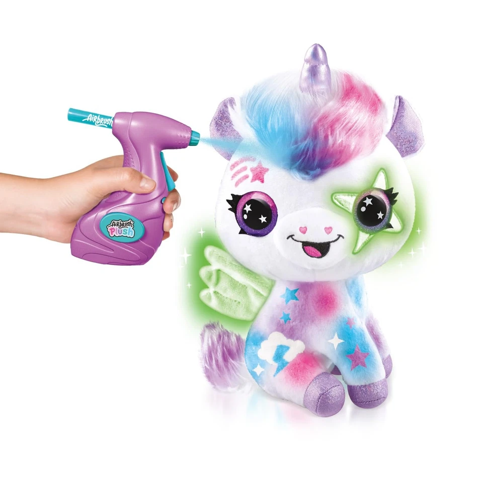 Rocco Giocattoli Airbrush Plush Unicorno Magico - Immagine 2 di 4