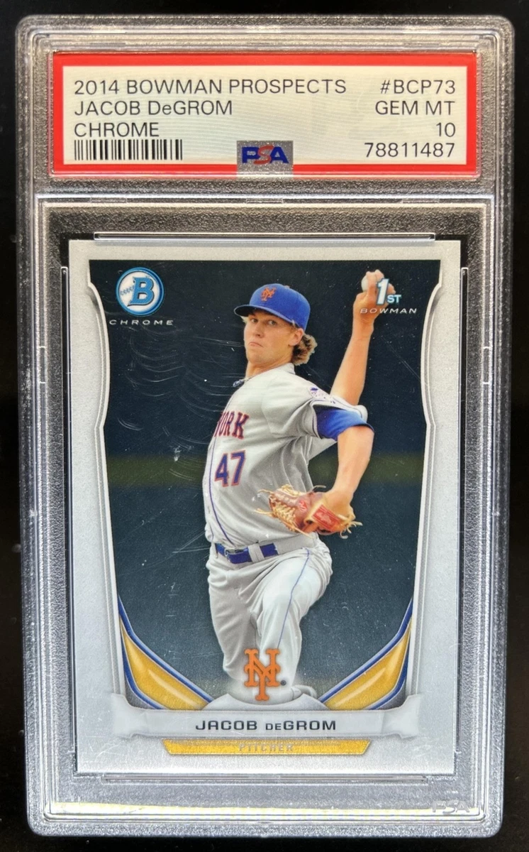 Jacob deGrom Professional Sports Authenticator (PSA) Baseball