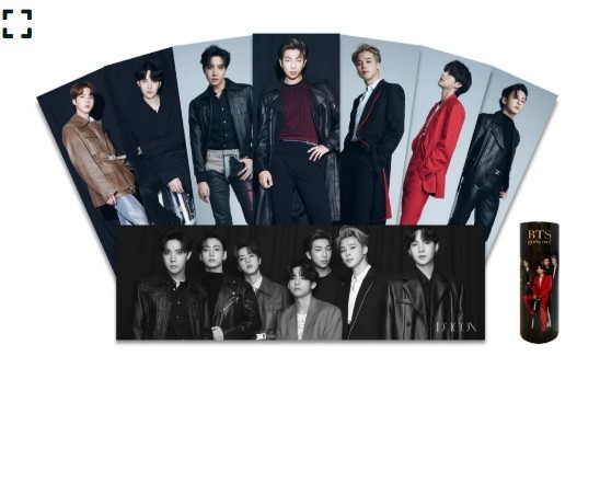 8-Poster Set] BTS Official D'ICON 'BTS goes on!' - HUGE 35