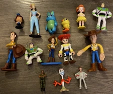 Toy Story Action Figuras Toys Lot Of 14 Characters Variety Sizes & Brands EUC