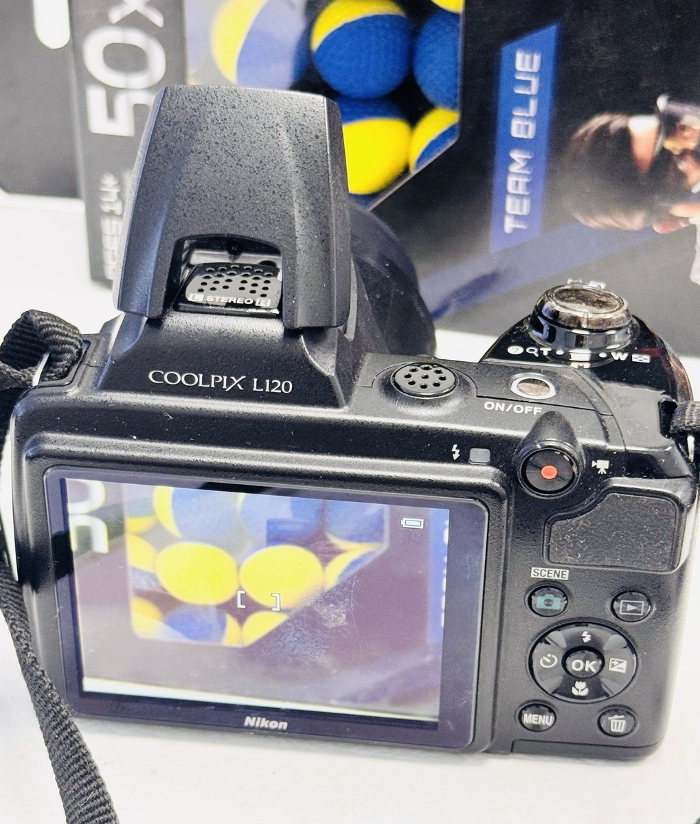 Nikon COOLPIX L120 14.1MP Digital Camera - Black USED 18208262557