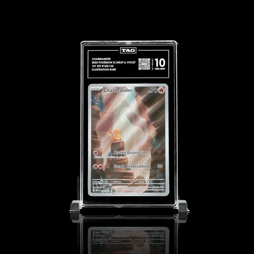 Pokemon Charmander 151 Illustration Rare 168/165 TAG 10