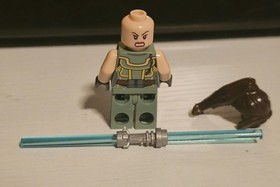 Star Wars Satele Shan Custom Lego Minifigure Jedi 9497 Striker-Class Starfighter