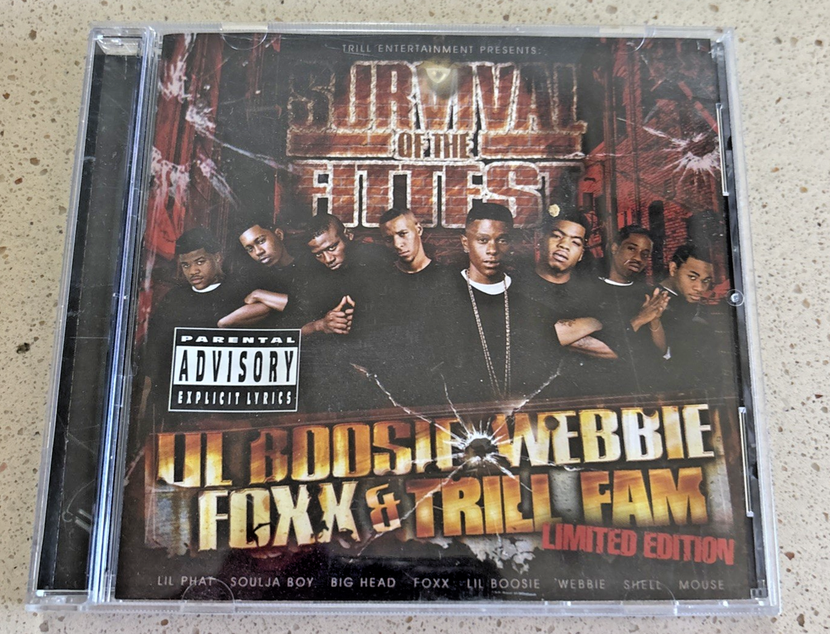 LIL BOOSIE Survival Of The Fittest CD rap hip hop gangsta Webbie