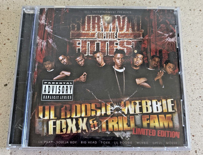 LIL BOOSIE Survival Of The Fittest CD rap hip hop gangsta Webbie